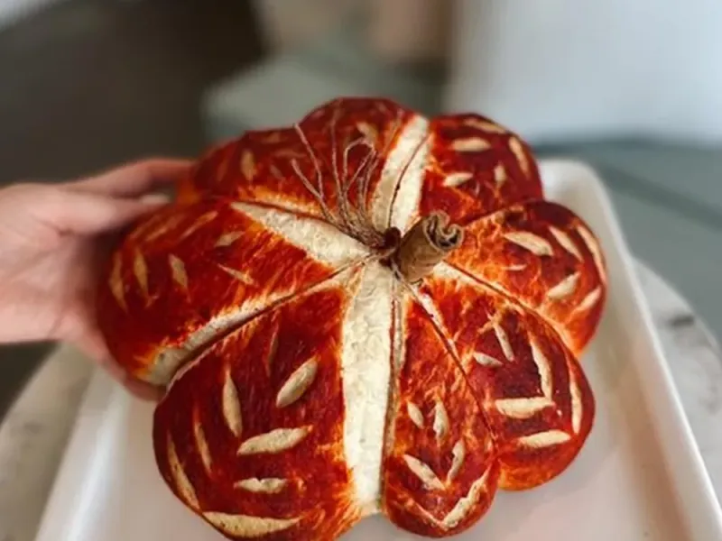 Sourdough Pumpkin Loaf