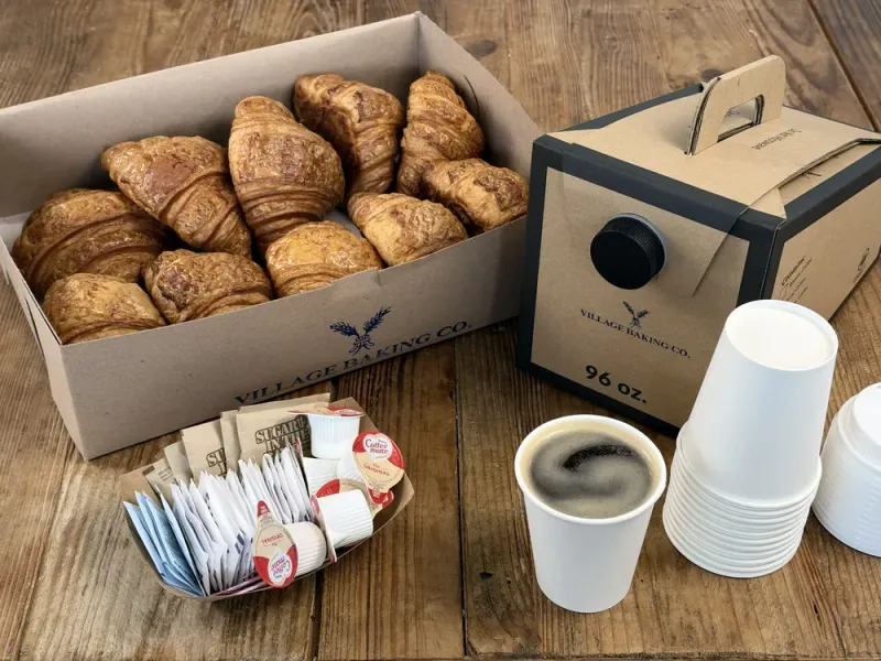 Croissant and Coffee